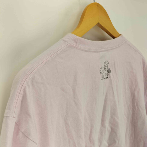 ユナイテッドアスレ UNITED ATHLE 漫画イラスト バンドプリント クルーネックTシャツ メンズ import:XL