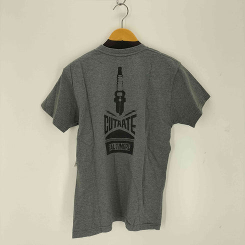 カットレイト CUTRATE プリントクルーネックTシャツ メンズ import:M