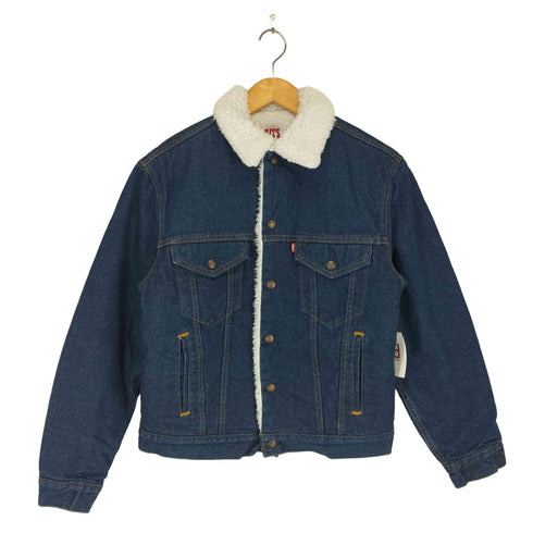 リーバイス Levis 80s USA製 裏地ボアデニムトラッカージャケット メンズ 38R