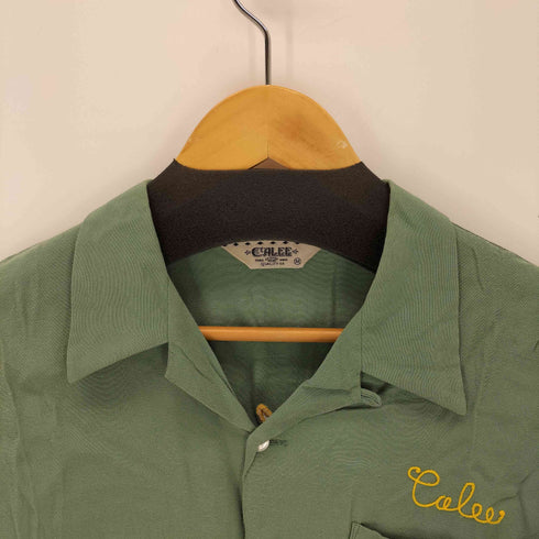 キャリー CALEE 刺繍オープンカラーシャツ メンズ import:M