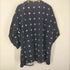 アイムイッセイミヤケ im ISSEY MIYAKE 80S 総柄 ワイドシルエット ノーカラー カバーオール レディース