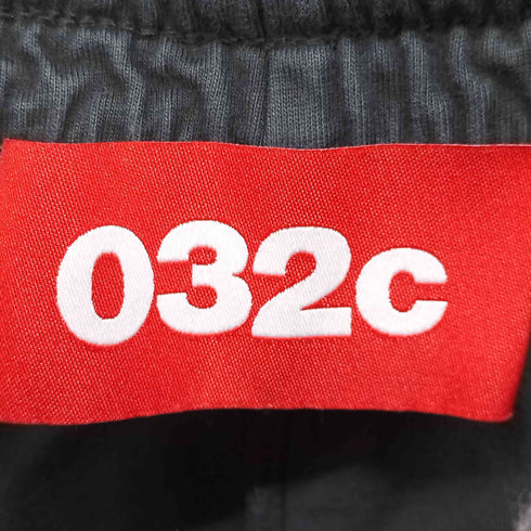 ゼロスリートゥーシー 032C TEAMWEAR ロゴ刺繍 バギーショーツ メンズ JPN:L