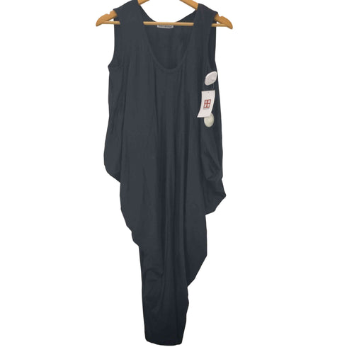 イッセイミヤケ ISSEY MIYAKE 10SS テンセル コットン 変形 ドレープ ワンピース レディース JPN:3