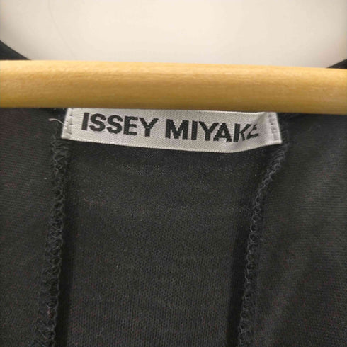 イッセイミヤケ ISSEY MIYAKE 10SS テンセル コットン 変形 ドレープ ワンピース レディース JPN:3
