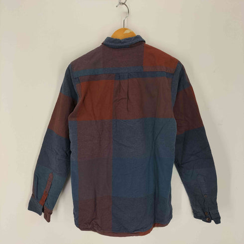 バンズ VANS 裏地キルティング フランネルシャツ メンズ import:XS