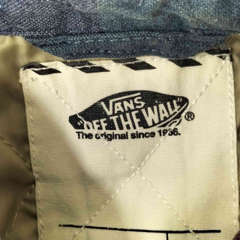 バンズ VANS 裏地キルティング フランネルシャツ メンズ import:XS