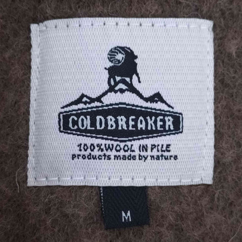 コールドブレイカー COLDBREAKER ジップアップボアブルゾン メンズ import:M