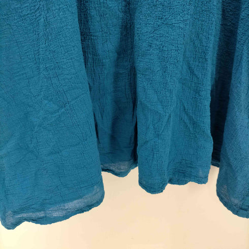 ミーイッセイミヤケ me ISSEY MIYAKE 11SS 染め加工 ポップコーン シワ フレア スカート レディース