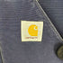 カーハート Carhartt USA製 YKKジップ ユニオンチケット 裏地キルティングダックベスト メンズ S