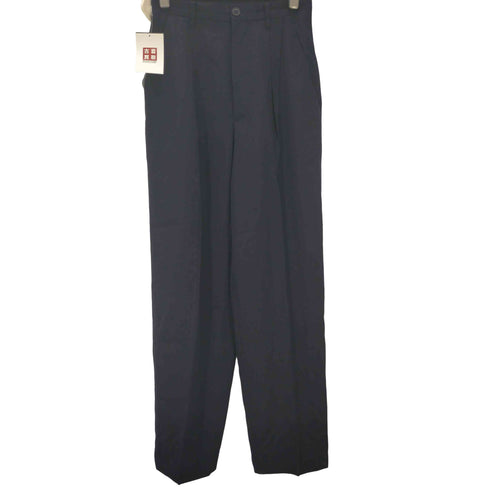 イッセイミヤケ ISSEY MIYAKE 80S 84SS 筆タグ 1タック ウール ワイド スラックス パンツ レディース 8
