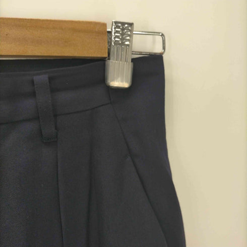 イッセイミヤケ ISSEY MIYAKE 80S 84SS 筆タグ 1タック ウール ワイド スラックス パンツ レディース 8