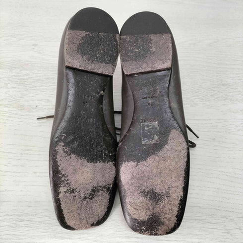 ルメール LEMAIRE SOURIS スクエアトゥ フラットクラシックダービー レディース EUR:38