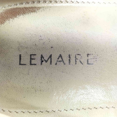 ルメール LEMAIRE SOURIS スクエアトゥ フラットクラシックダービー レディース EUR:38
