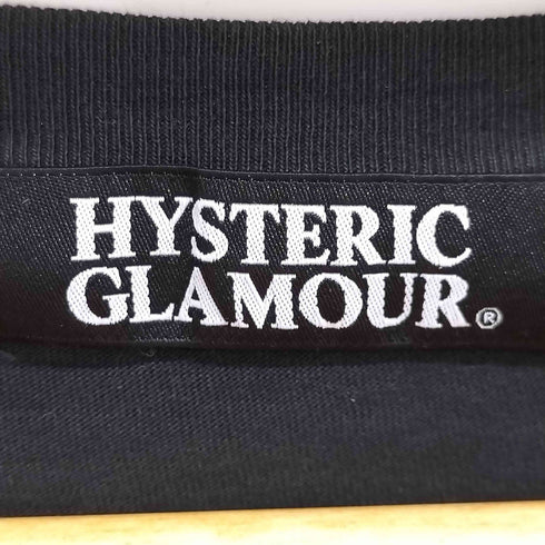ヒステリックグラマー HYSTERIC GLAMOUR HYS GIRL BORN TO LOSE ヒスガール バイカラー ラグラン レディース JPN:M