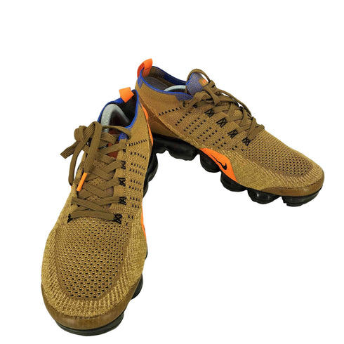 ナイキ NIKE Air VaporMax Flyknit 2 Golden Beige Racer Blue メンズ JPN:28.5