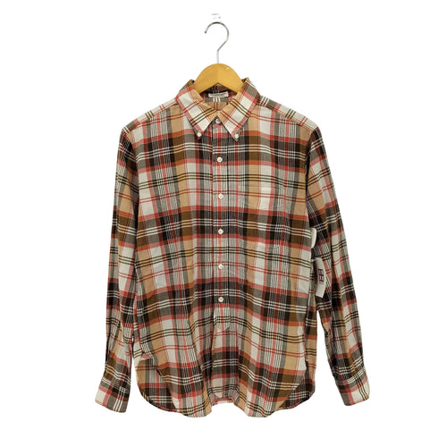 エンジニアードガーメンツ Engineered Garments USA製 チェック柄 BD 長袖シャツ メンズ import:S