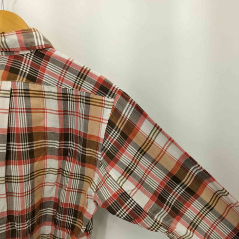 エンジニアードガーメンツ Engineered Garments USA製 チェック柄 BD 長袖シャツ メンズ import:S