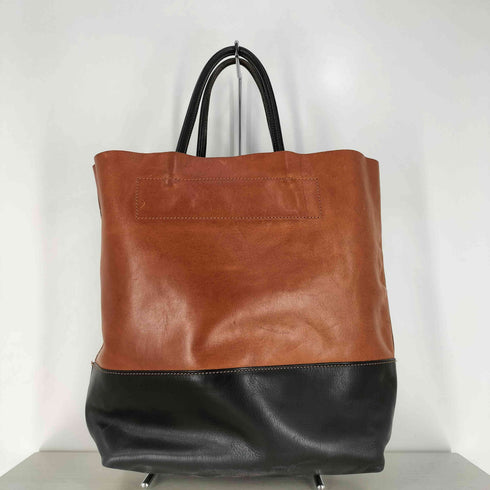 ロートルショーズ Lautre chose レザー 切替 トート バック レディース