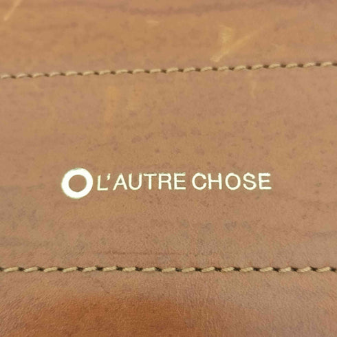 ロートルショーズ Lautre chose レザー 切替 トート バック レディース
