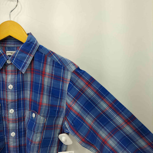 エンジニアードガーメンツ Engineered Garments USA製 チェック柄 長袖シャツ メンズ import:S