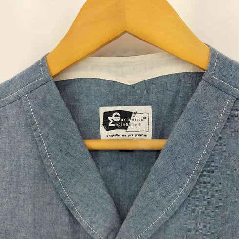 エンジニアードガーメンツ Engineered Garments USA製 マルチボタン コットン ベスト ジレ メンズ import:S