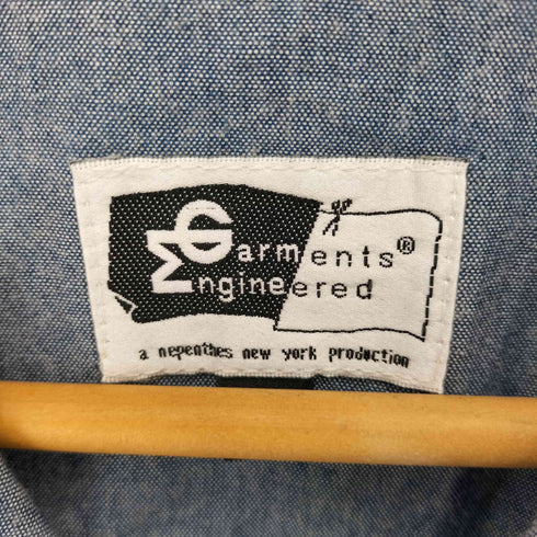 エンジニアードガーメンツ Engineered Garments USA製 マルチボタン コットン ベスト ジレ メンズ import:S