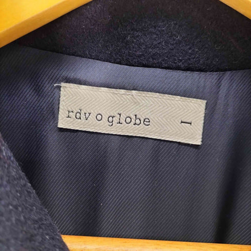 rdv o globe ランデブーオーグローブ / ウール メルトン チェスターコート メンズ JPN:1