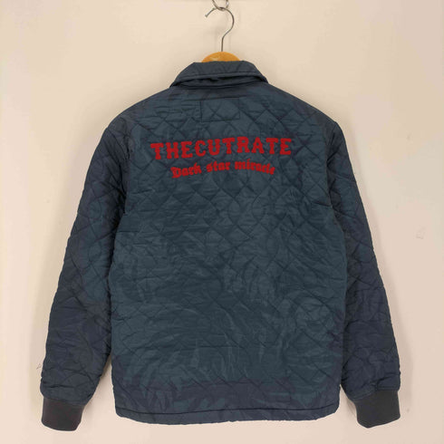 カットレイト CUTRATE waldesジッパー ワッペンキルティングジャケット メンズ import:M