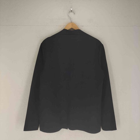 ザラ ZARA スエード調 ノーカラージャケット メンズ import:M