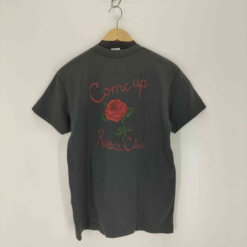 キャリー CALEE ローズデザインクルーネックTシャツ メンズ import:M
