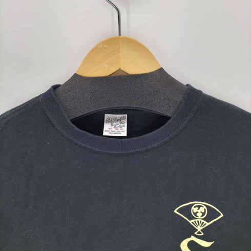 キャリー CALEE 両面プリント L/S Tシャツ メンズ import:M
