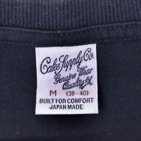 キャリー CALEE 両面プリント L/S Tシャツ メンズ import:M