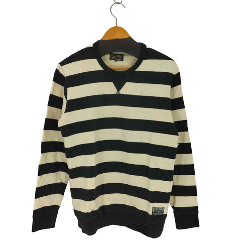 クラクト CLUCT Vガゼット ボーダースウェット メンズ JPN:M