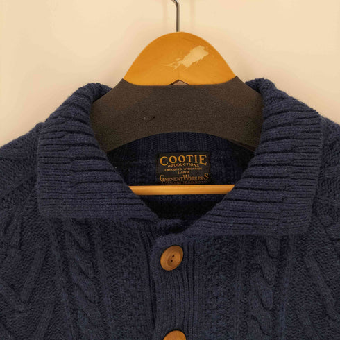 クーティー COOTIE フィッシャーマンズニット メンズ JPN:L