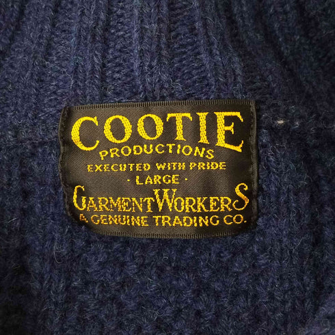 クーティー COOTIE フィッシャーマンズニット メンズ JPN:L