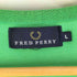 フレッドペリー FRED PERRY ロゴ刺繍 リブライン コットン カーディガン メンズ import:L