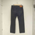 リーバイス Levis ボタン裏3757 501 ORIGINAL Black Worn In ヴィンテージブラックストレートデニムパンツ メンズ 33×30