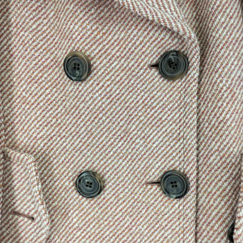 バーバリーロンドン BURBERRY LONDON ツイードPコート レディース DE:38