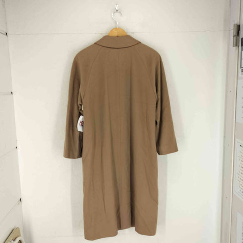 pure cashmere カシミヤ100 ステンカラーコート レディース 11