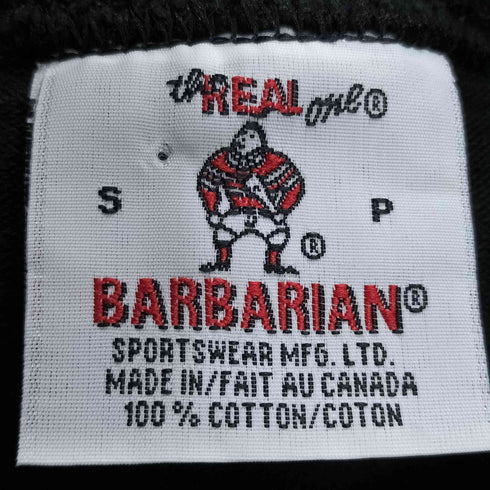 バーバリアン BARBARIAN 90S ブランク クルーネックスウェット メンズ import:S