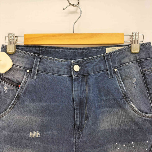 ディーゼル DIESEL FAYGA-EVO ダメージ加工 デニム パンツ レディース W25-L32