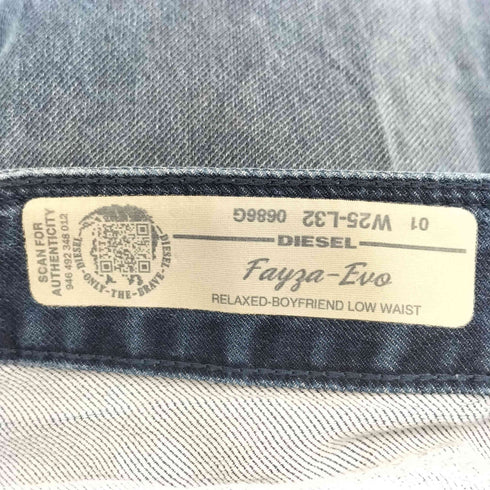 ディーゼル DIESEL FAYGA-EVO ダメージ加工 デニム パンツ レディース W25-L32