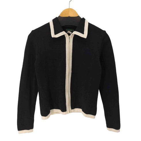ジェイクルー J.CREW ジップアップ ニットセーター レディース import:S