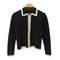 ジェイクルー J.CREW ジップアップ ニットセーター レディース import:S