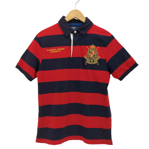 ポロバイラルフローレン Polo by RALPH LAUREN CUSTOM FIT エムブレム 刺繍 S/S ラガー シャツ メンズ import:S