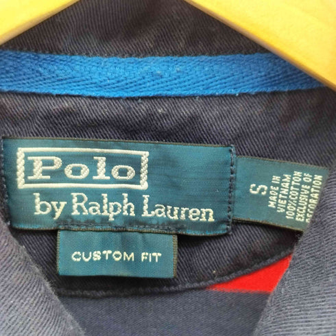ポロバイラルフローレン Polo by RALPH LAUREN CUSTOM FIT エムブレム 刺繍 S/S ラガー シャツ メンズ import:S