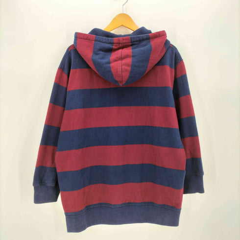 ポロラルフローレン POLO RALPH LAUREN ポニー 刺繍 ボーダー ラガー シャツ パーカー メンズ import:L