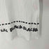 ブラックコムデギャルソン BLACK COMME des GARCONS ヘムロゴ プリント Tシャツ ピチT レディース JPN:S