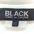 ブラックコムデギャルソン BLACK COMME des GARCONS ヘムロゴ プリント Tシャツ ピチT レディース JPN:S