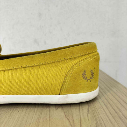 フレッドペリー FRED PERRY HALSTEAD CANVAS SUEDE COIN LOAFER コインローファー シューズ ハルステッド キャンパス スウェード メンズ JPN:27
